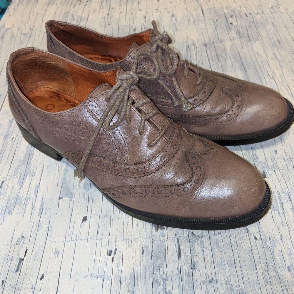 English Leather Brogues